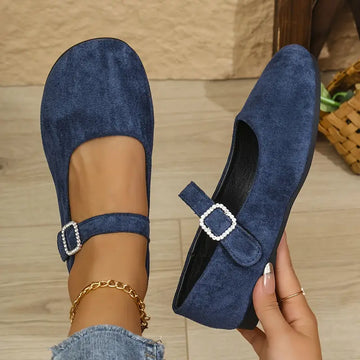 GentleStep | Orthopedic Velour Flats