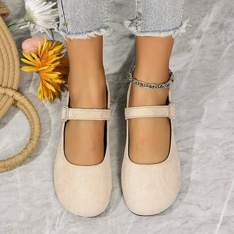 GentleStep | Orthopedic Velour Flats