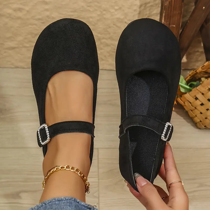 GentleStep | Orthopedic Velour Flats