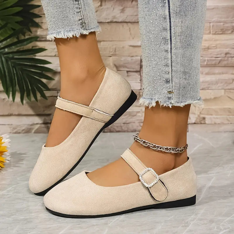 GentleStep | Orthopedic Velour Flats