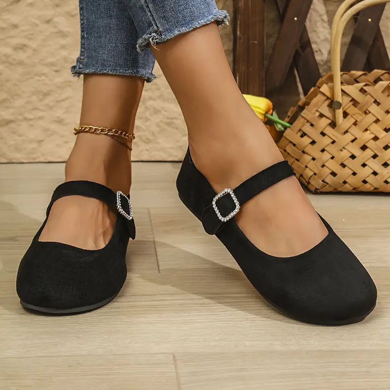 GentleStep | Orthopedic Velour Flats
