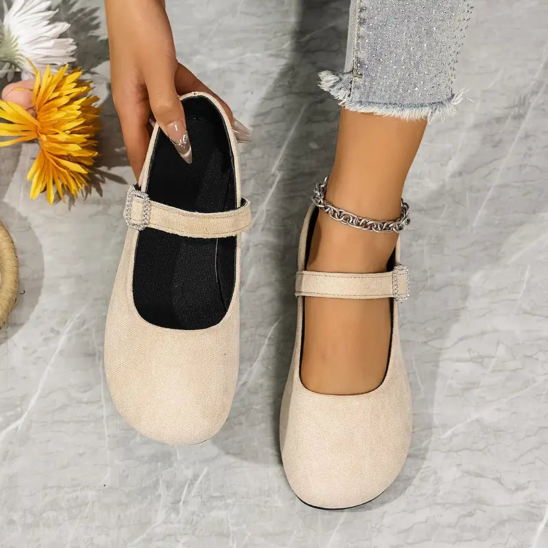 GentleStep | Orthopedic Velour Flats
